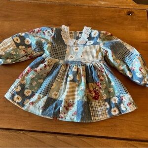 Floral Patchwork Baby Dress